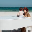 Artista Mara Toledo ofrecer flamenco al piano en Los Conciertos de Pedrilla en Cceres