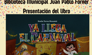 Noelia Torres Moscatel presentará en Mérida su libro 'Ya llega el Carnaval'