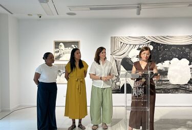 La Sala de Arte El Brocense de Cáceres ofrece la exposición 'Ósmosis', de Belén Mazuecos