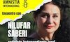 Conferencia de la iran Nilufar Saberi en Cceres sobre los derechos de las mujeres