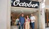 Osuna visita la tienda October en Mrida tras estrenar nueva ubicacin en Moreno de Vargas