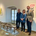 El Palacio de la Isla de Cceres ofrece la exposicin Estampa Tajos de Vronique Lagarde