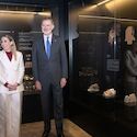 Guardiola acompaa al Rey en inauguracin de la Sala de Protohistoria del Arqueolgico
