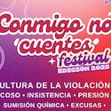 Mrida retoma campaa Conmigo no cuentes Festival para concienciar sobre violencia sexual
