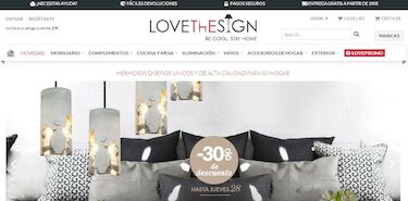 Envos gratis y descuentos del 70 por ciento en la nueva web para la decoracin Lovethesign