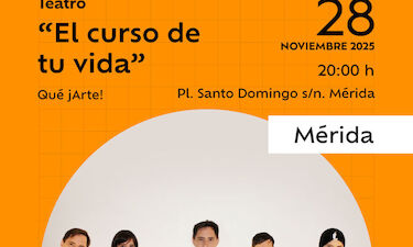 La obra teatral 'El curso de tu vida' recala en Mérida protagonizada por Bernardo Rivera