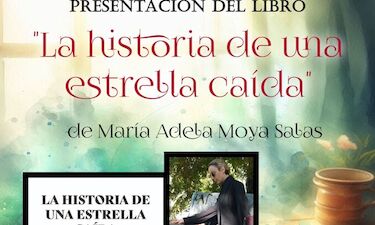 El libro 'La historia de una estrella caída' de Mª Adela Moya Salas se presenta en Mérida