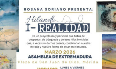 La emeritense Rosana Soriano expone sus acuarelas en la Asamblea de Extremadura