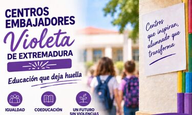 La Consejería de Educación lanza una nueva edición del programa escolar 'Centros Violeta'