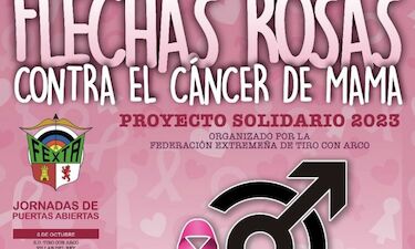 La Federación Extremeña de Tiro con Arco pone en marcha la II edición de 'Flechas Rosas'