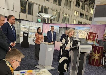 Bazaga aborda con eurodiputados espaoles vas de internacionalizacin del patrimonio